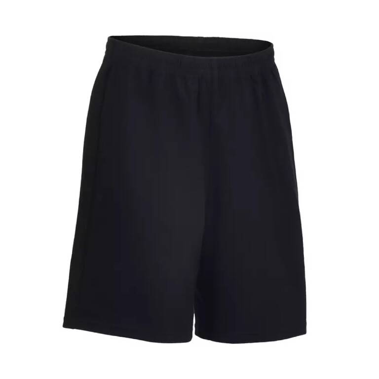 Kids' Basic Cotton Shorts - Black