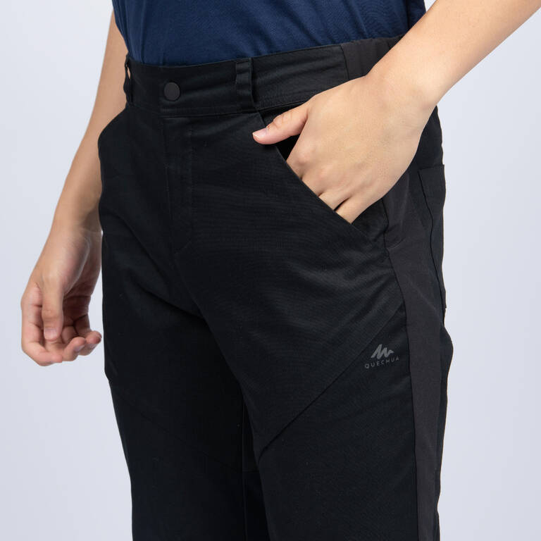 Celana Panjang Slim Hiking Pria NH500 - Hitam