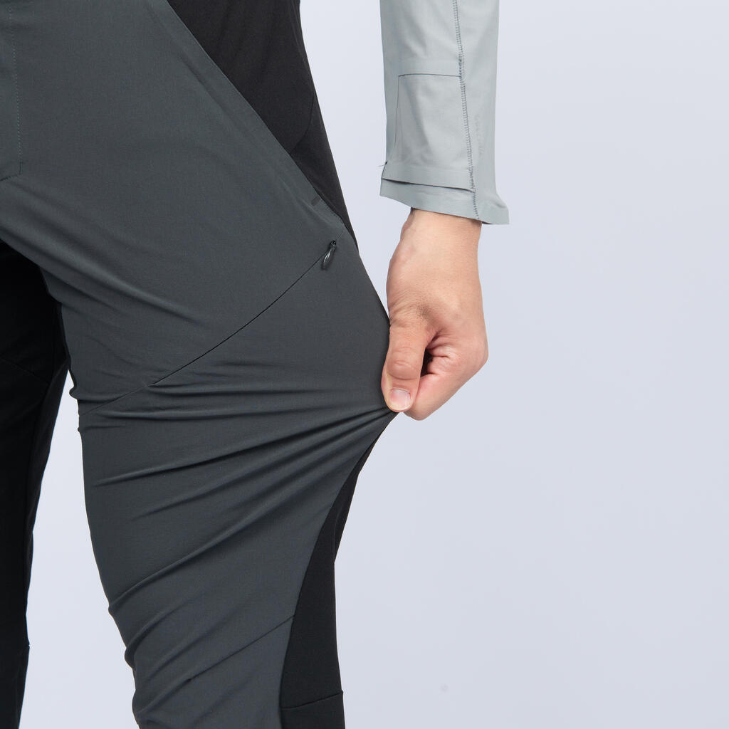 Pantalon de randonnée homme, MH500 bleu