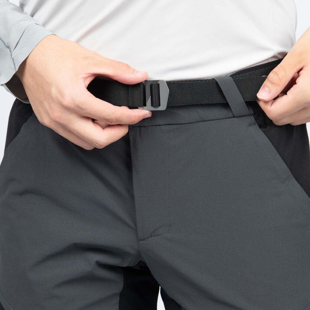 Pantalon de randonnée homme, MH500 bleu