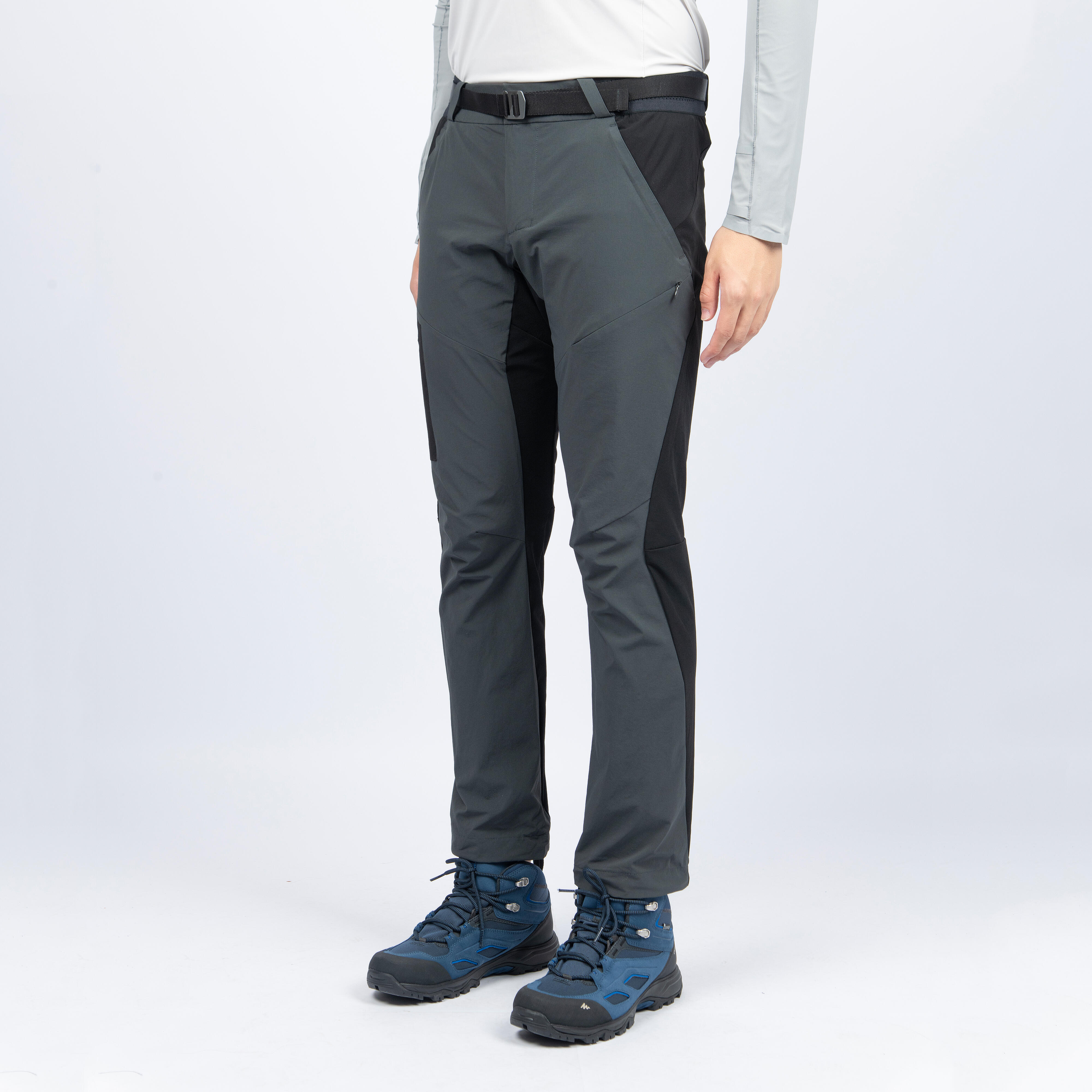 Pantalon de randonnée homme – MH 500 noir/gris - QUECHUA