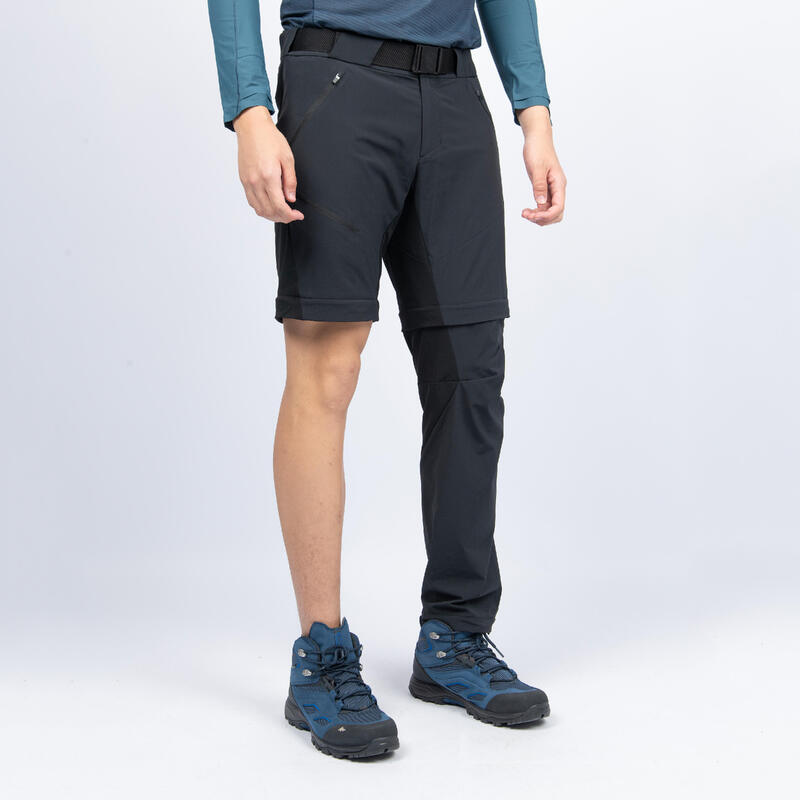 Men's Hiking ZipOff Trousers MH550 QUECHUA Decathlon