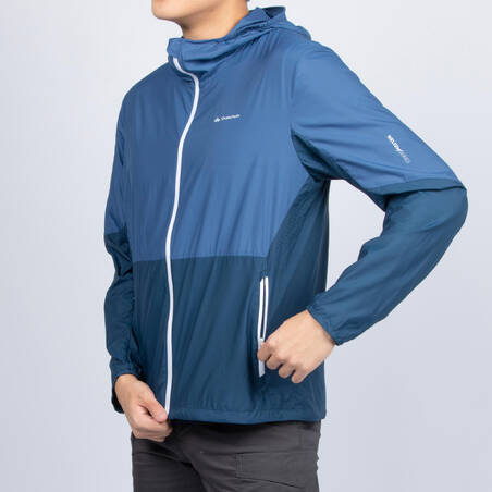 Jaket Perlindungan UV Hiking Pria - HELIUM 500