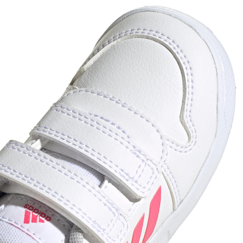 Boty pro nejmenší Adidas růžovo-bílé