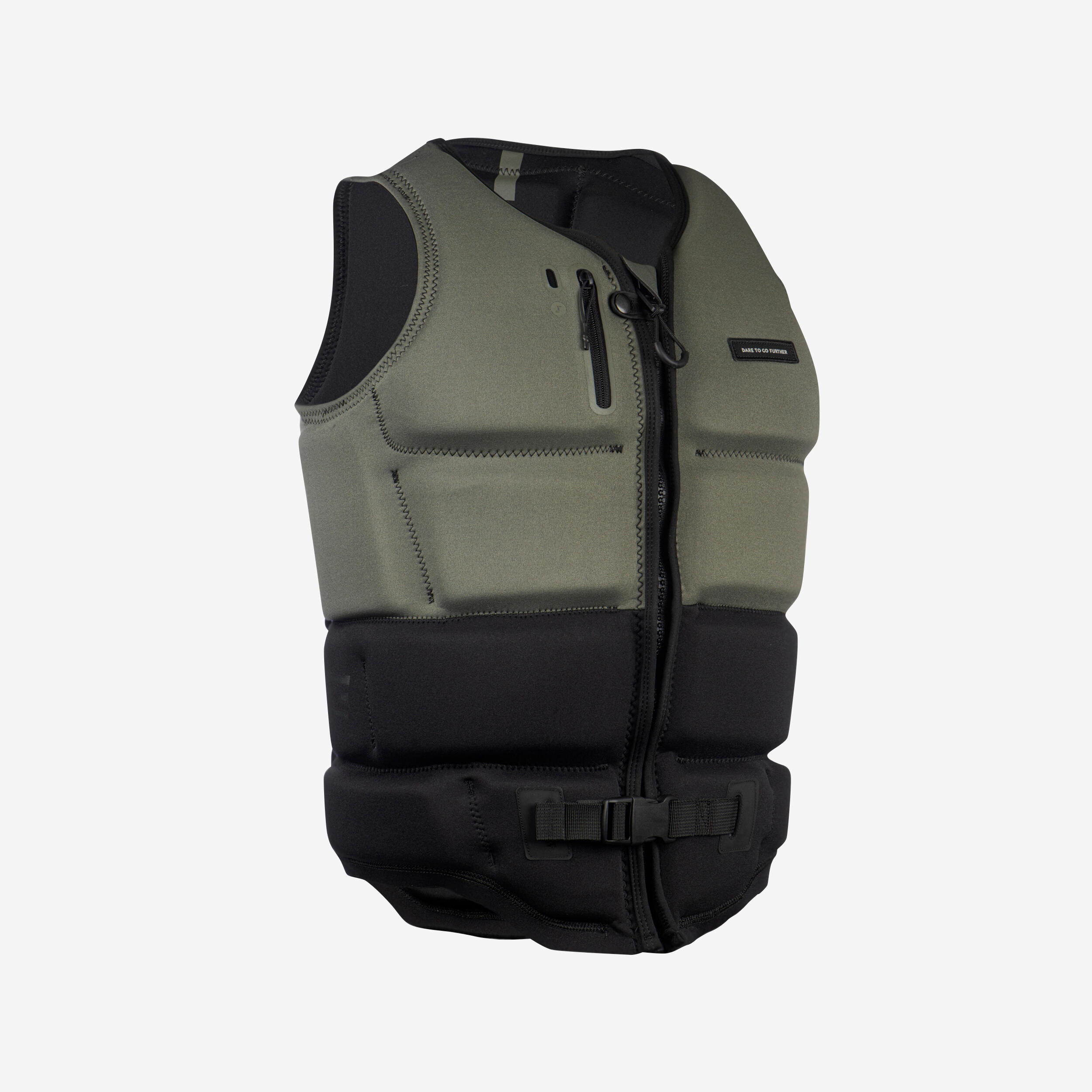 Wakeboarding - Gilet D'impact Et D'aide À La Flottabilité 50 N Wingfoil Wakeboard Homme - 500 - Gilet De Flottaison - Surf Bodyboard Ski Nautique - Vert - 52 2xl - Decathlon