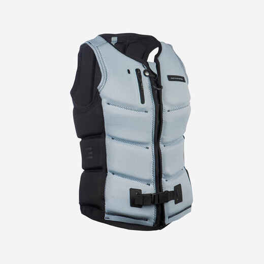 
      WOMEN'S WAKEBOARDING BUOYANCY AID IMPACT VEST 500 (50 NEWTONS) - BLUE
  