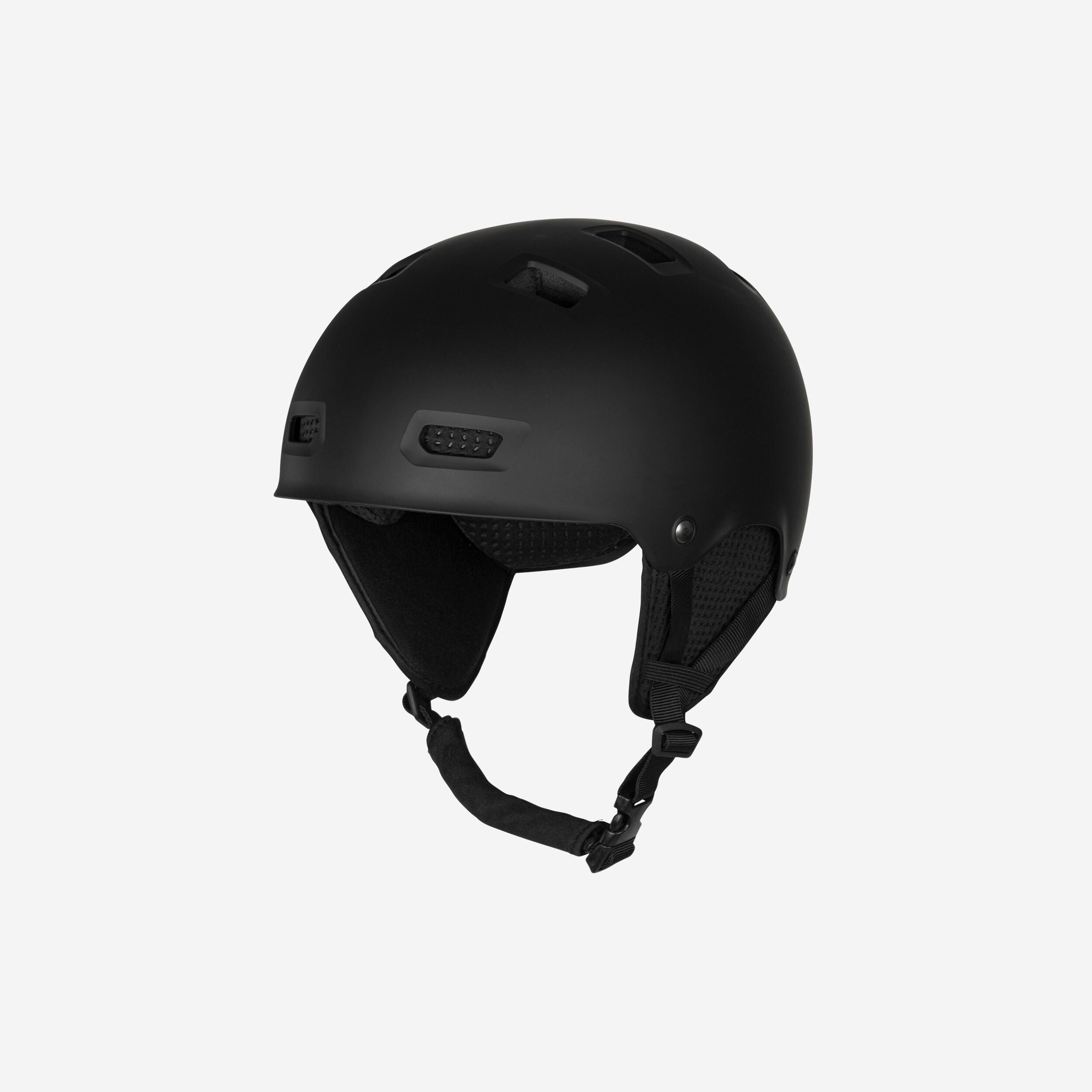 WAKEBOARDING Kitesurfing/Wakeboard/Wingfoil - 500 Helmet-Black