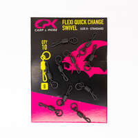 Agrafa rapida cu anou Flexi Quick Change Swivel Pescuit - FLEXI QUICK CHANGE SWIVEL CPK - Accesorii monturi
