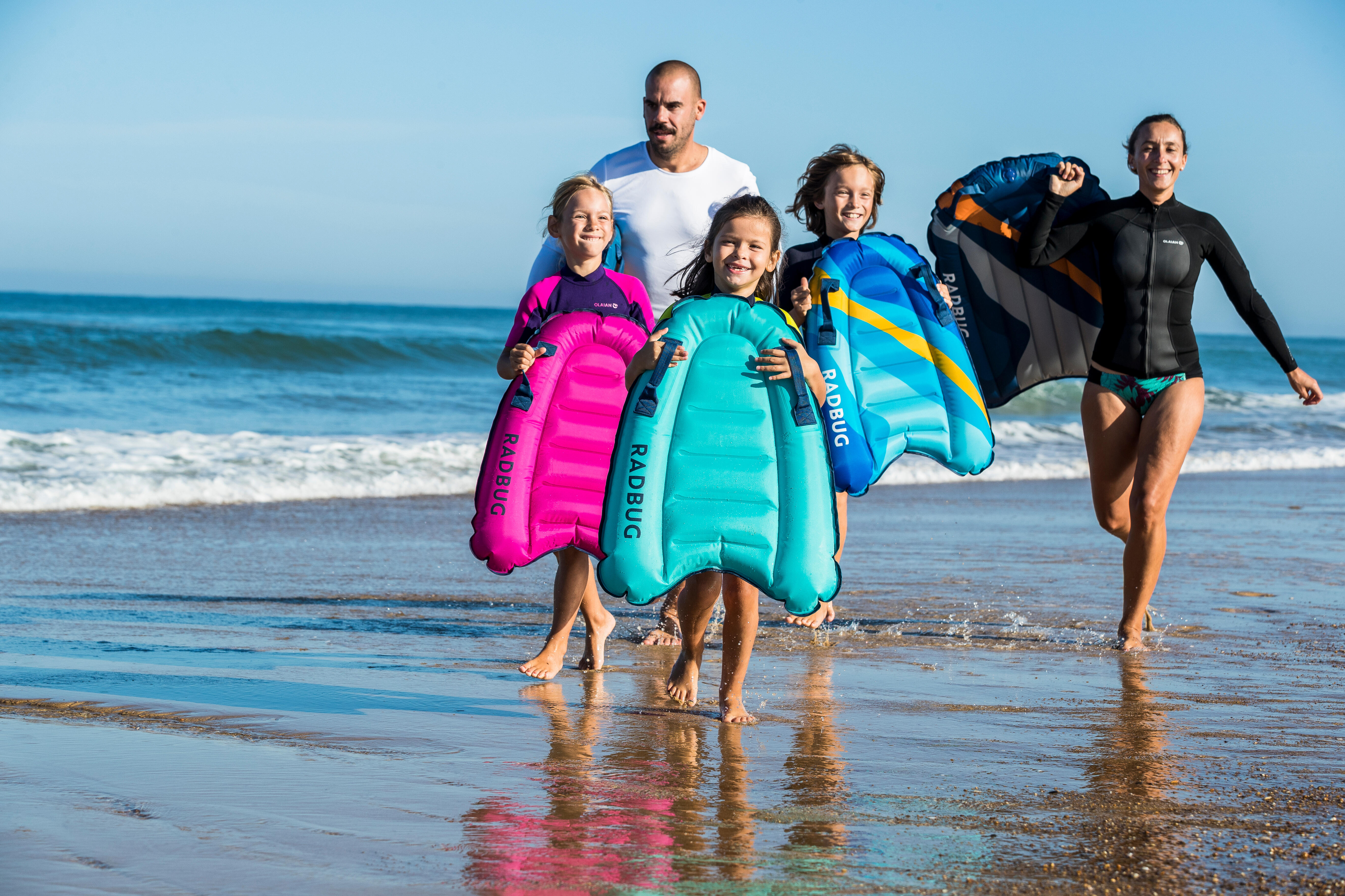 Planche de surf horizontal gonflable - Compact - OLAIAN