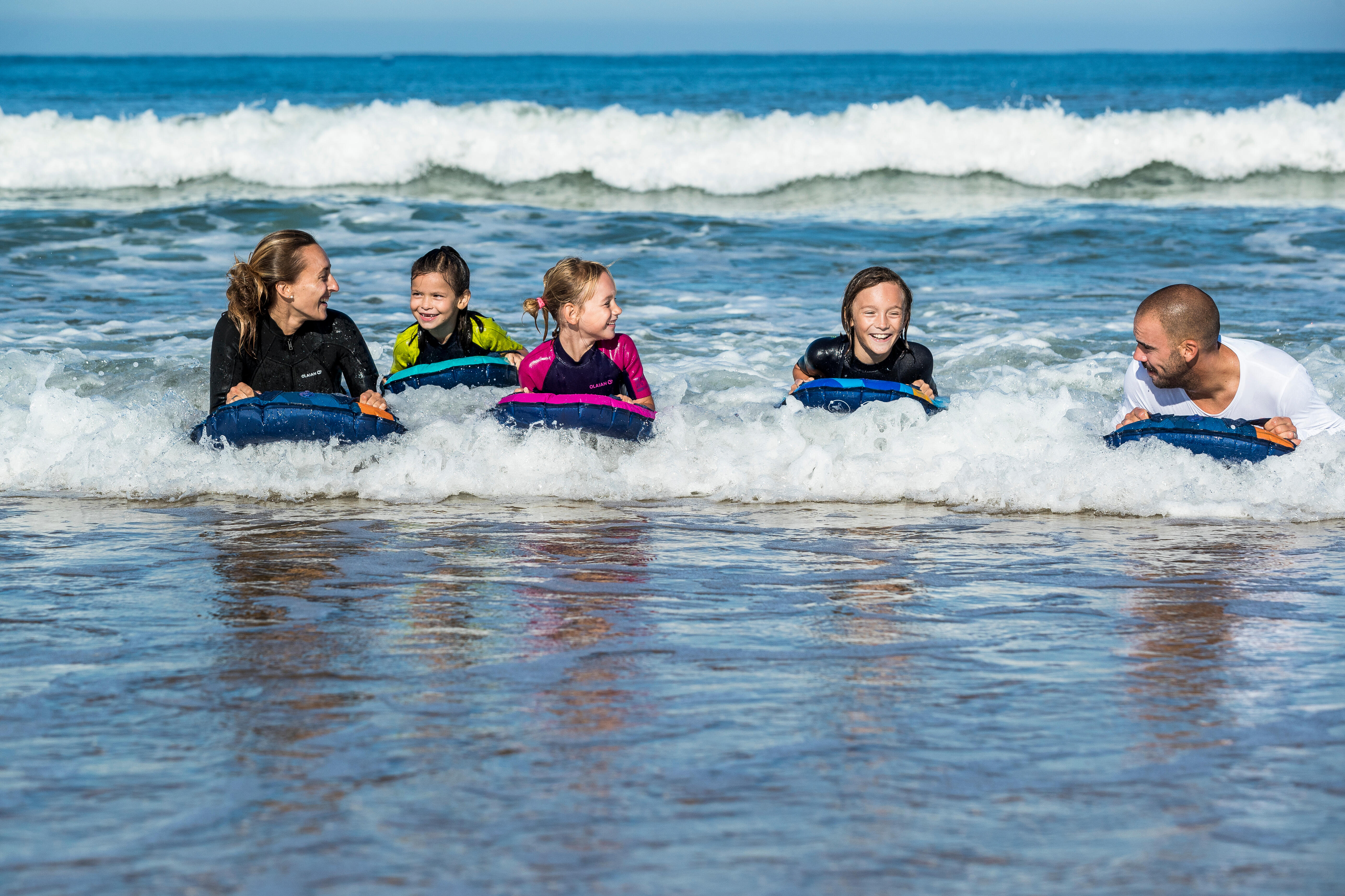 Planche de surf horizontal gonflable - Compact - OLAIAN