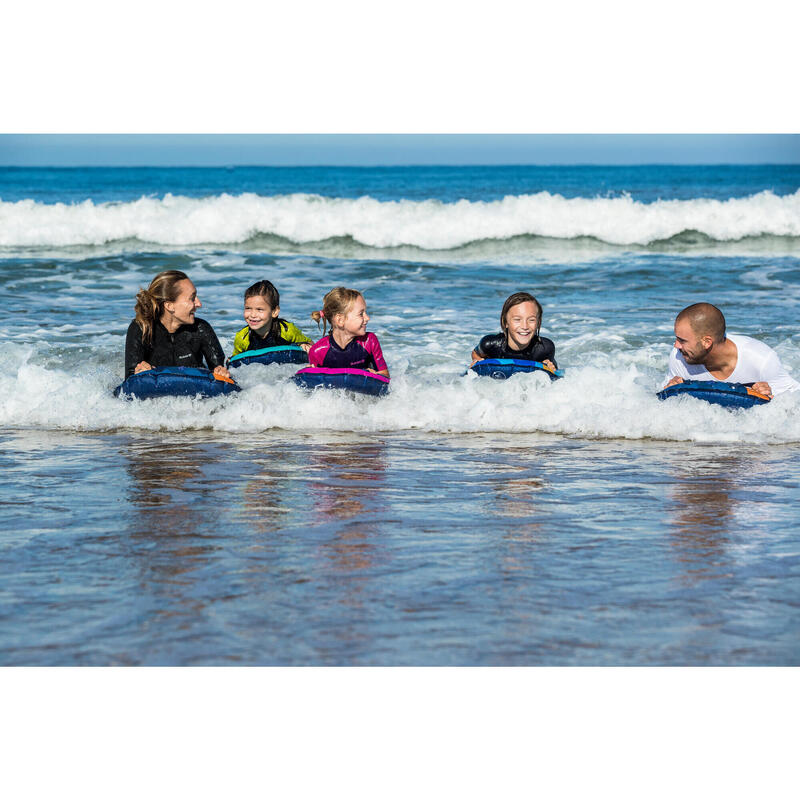 Nafukovací bodyboard pro začátečníky Compact nad 25 kg modrý