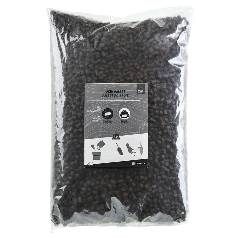 Pellet, extrudált, 8 mm, 5 kg