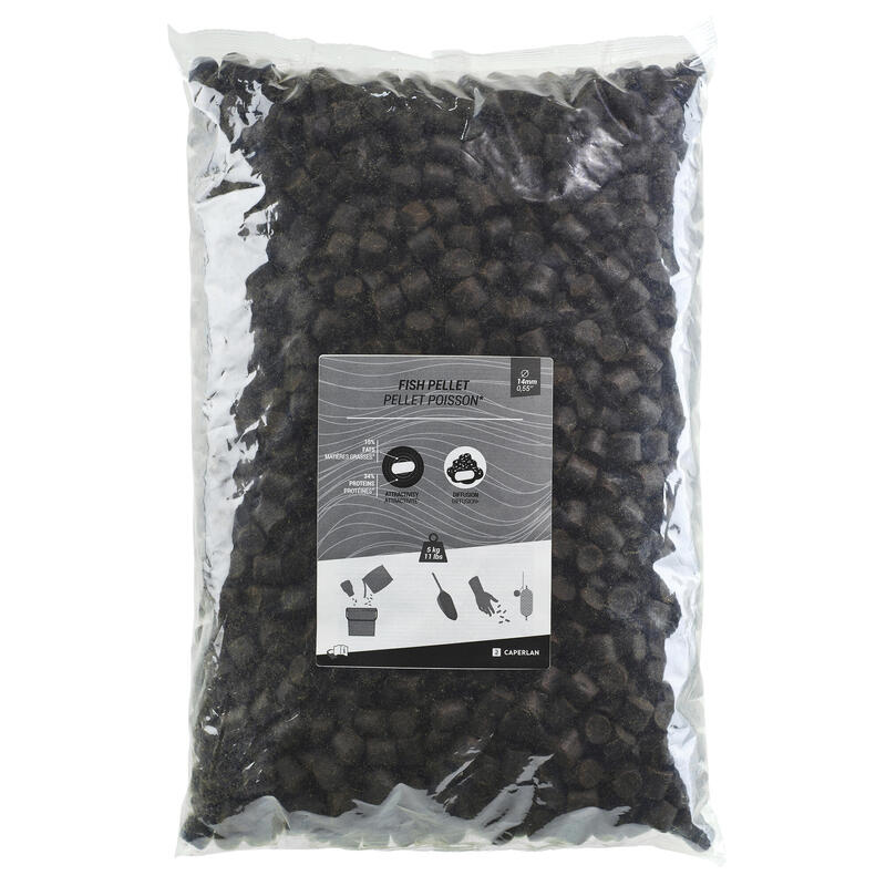 Pêche de la carpe Pellets Poisson Extrudés 15mm 5kg