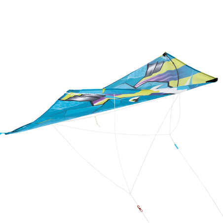 MODULAR 2-IN-1 KITE (STUNTSTATIC) - IZYPILOT 140 "ROBOT"