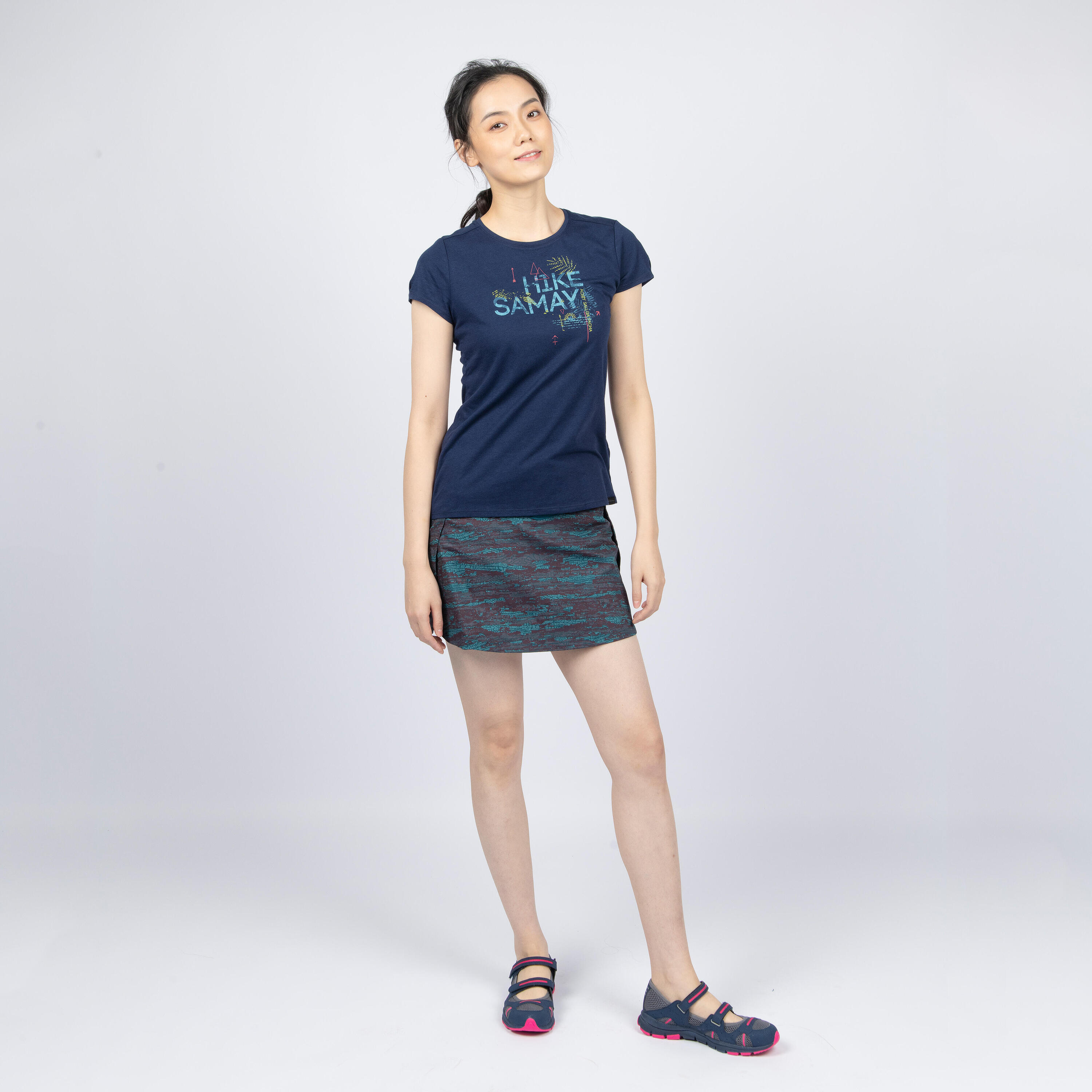 Women's Country Walking T-shirt - NH500 13/18