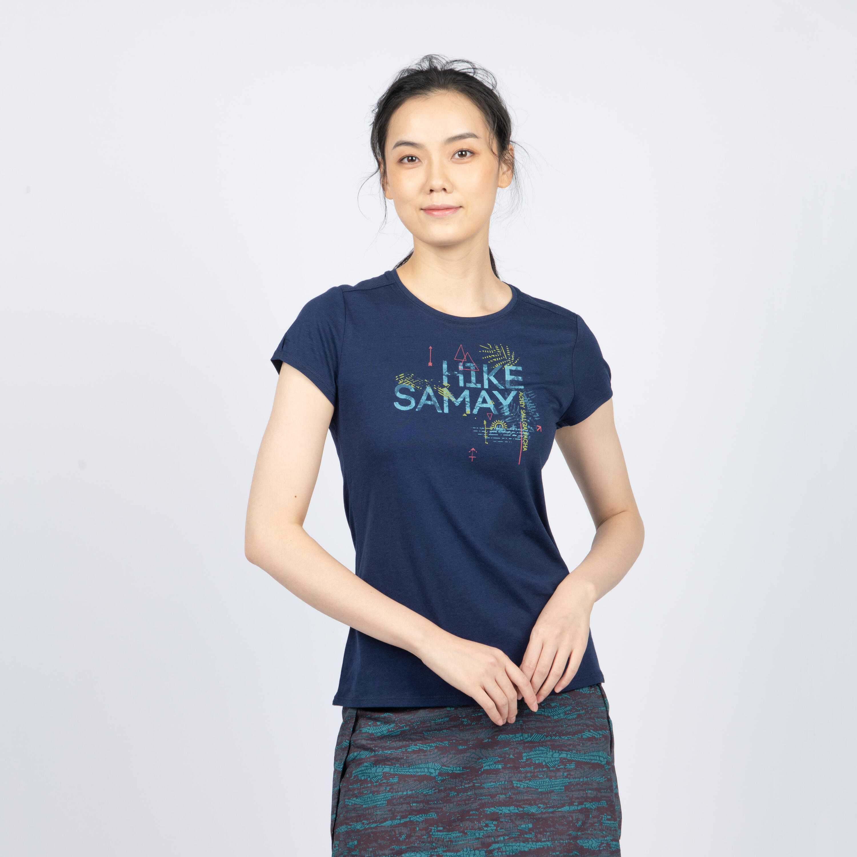 Women's Country Walking T-shirt - NH500 11/18