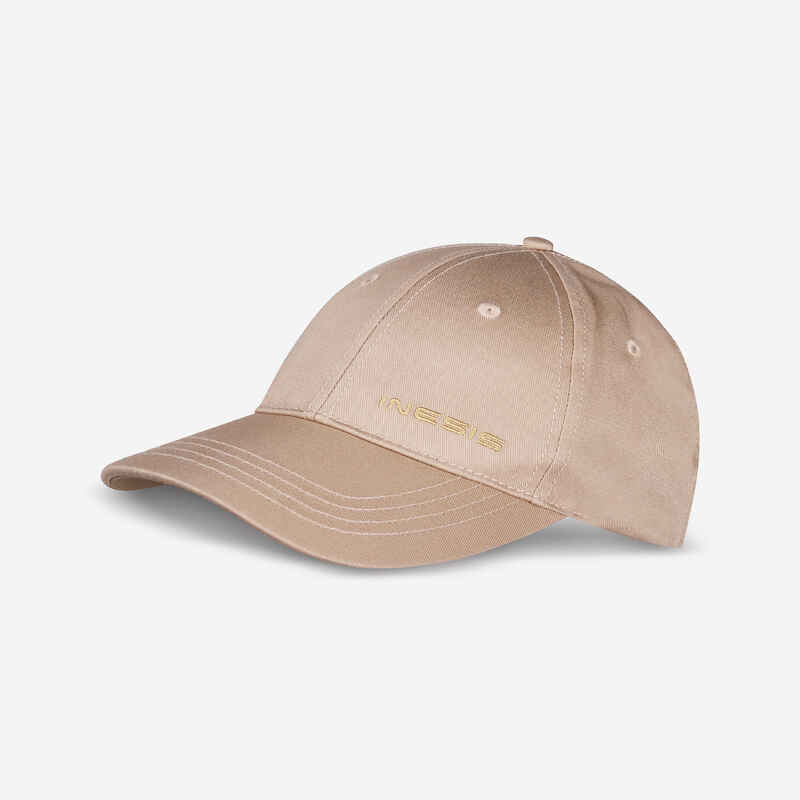 Adult's golf cap MW500 beige Adult's golf cap MW500 beige