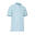 Kids' Golf Short Sleeve Polo Shirt MW500 - Sky Blue