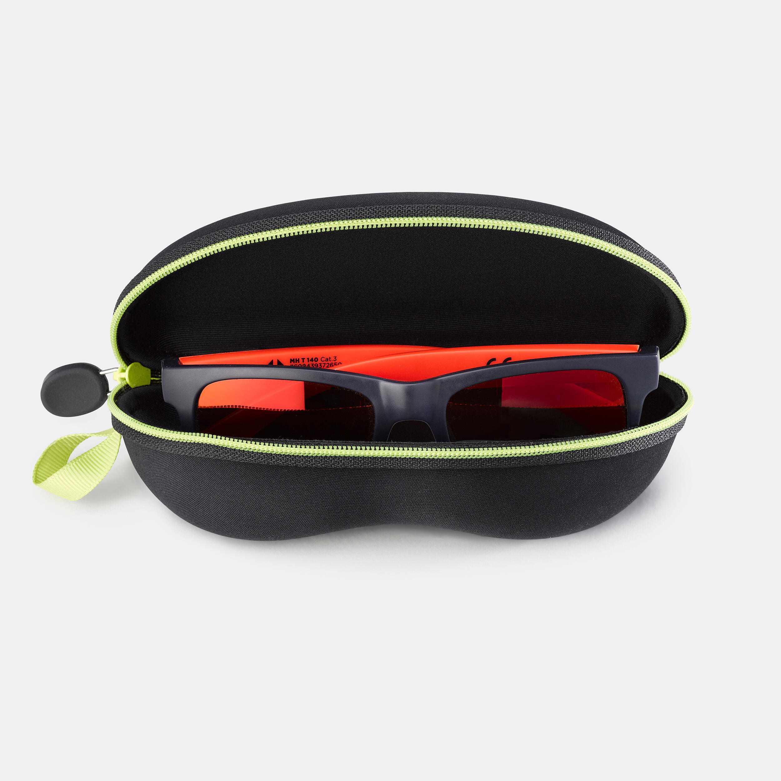 Kids’ rigid sunglasses case – CASE 560 JR - black/green 2/2