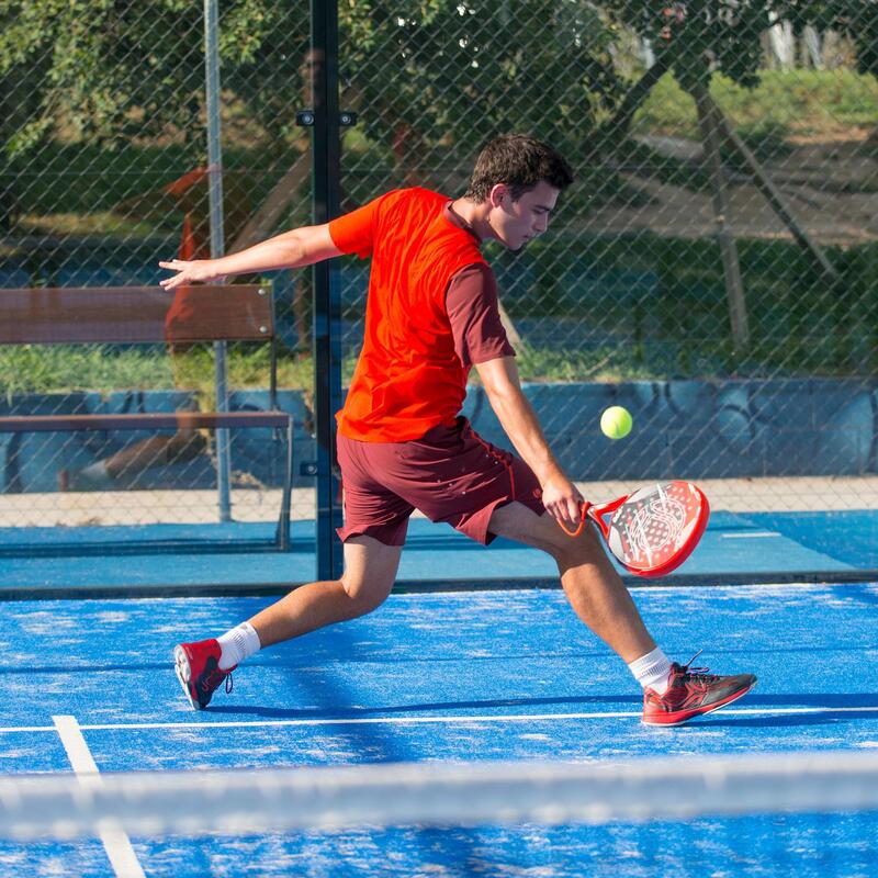 Pánská obuv na padel 990 černo-červená