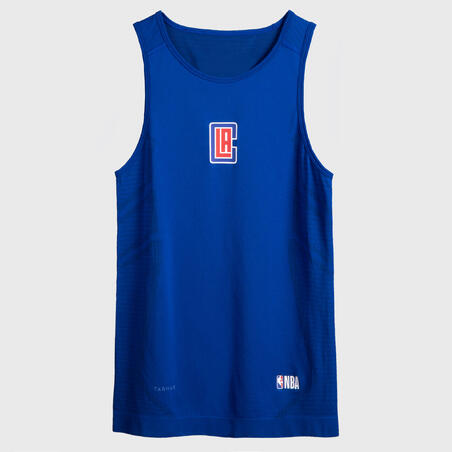 PODMAJICA BEZ RUKAVA MUŠKA UT500 SLIM FIT ZA KOŠARKU - NBA LOS ANGELES CLIPPERS