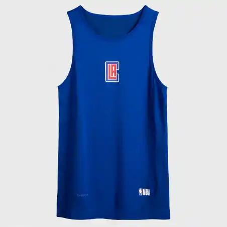 Men's Slim Fit Basketball Base Layer Jersey UT500 - NBA Los Angeles Clippers