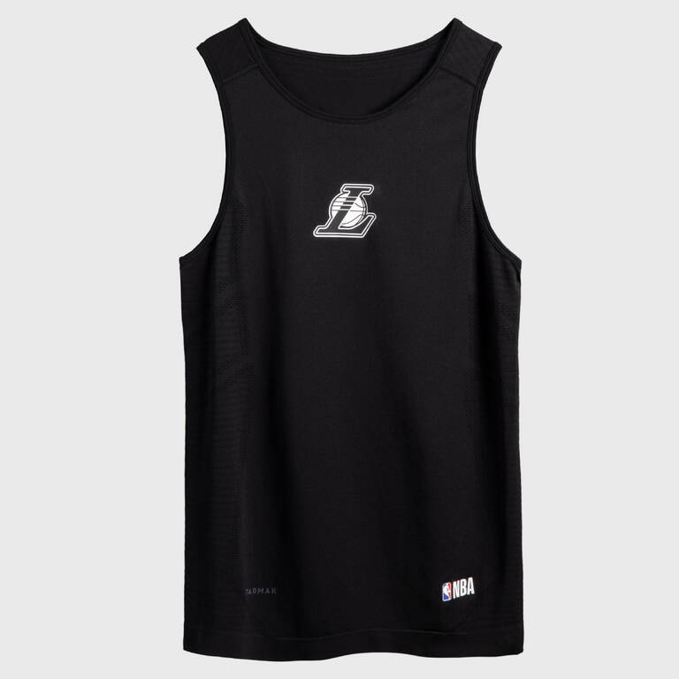 Men's Sleeveless Basketball Base Layer Jersey UT500 - Black/NBA LA Lakers -  Decathlon