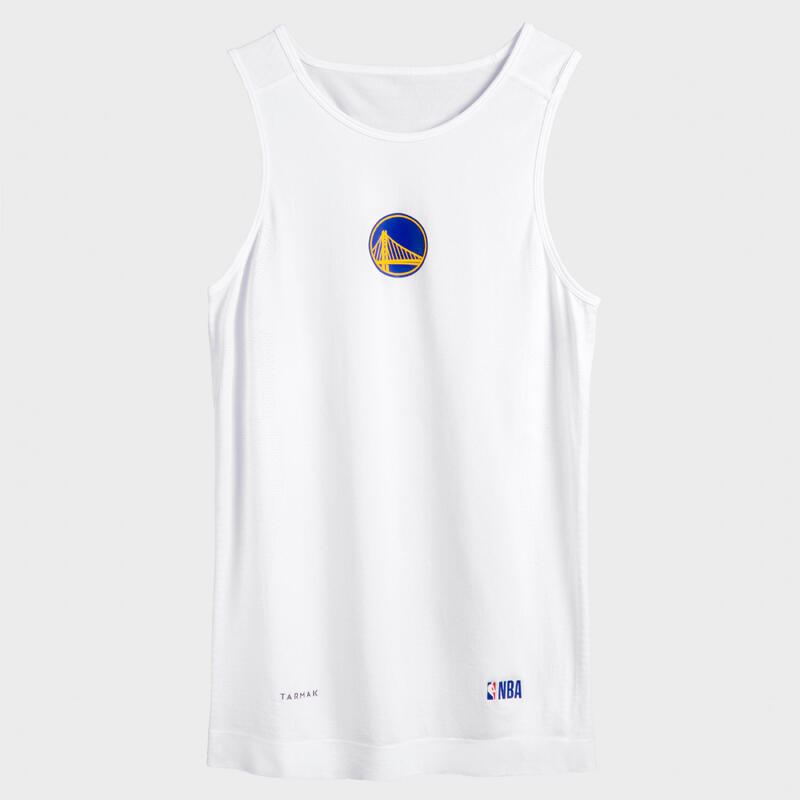 SOUS MAILLOT BASKETBALL COUPE SLIM HOMME UT500 NBA GOLDEN STATE WARRIORS