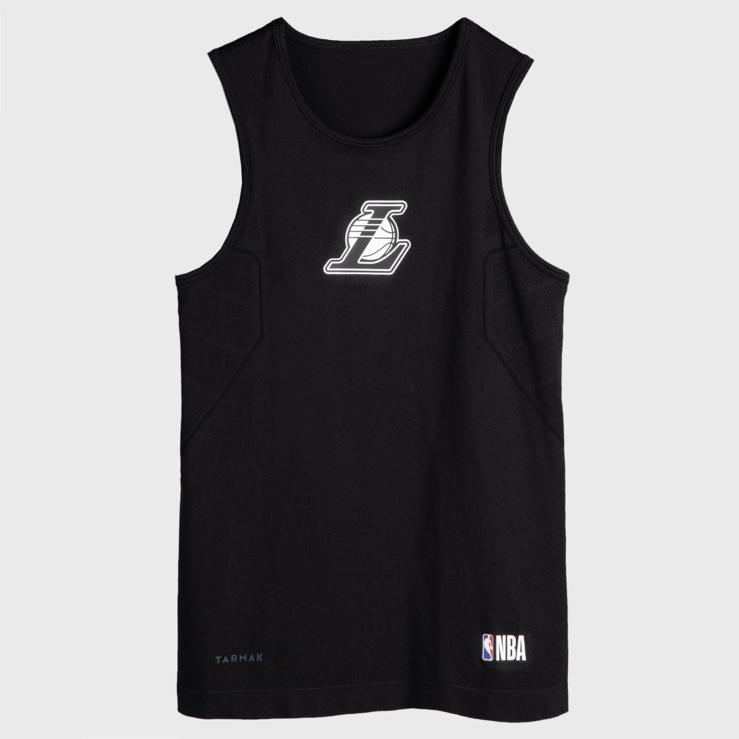 Kids' Basketball Base Layer Top UT500 - Black/NBA Los Angeles Lakers -  Decathlon