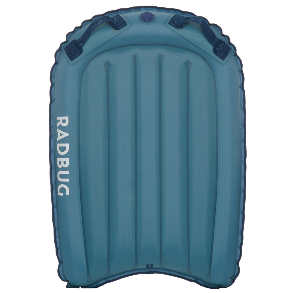 BEGINNER INFLATABLE BODYBOARD - COMPACT BLUE (>25KG)