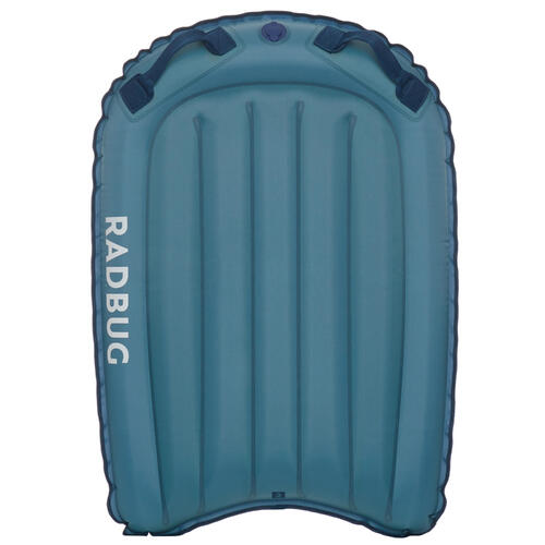 Bodyboard gonflable decouverte - compact camo bleu (&gt;25kg)