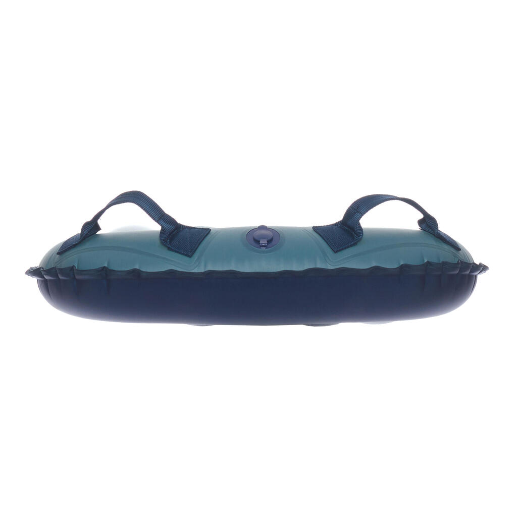 BEGINNER INFLATABLE BODYBOARD - COMPACT BLUE (>25KG)