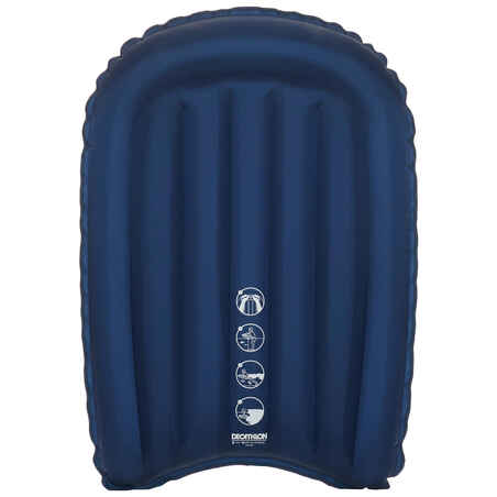 INFLATABLE DISCOVERY BODYBOARD - COMPACT CAMO BLUE GREY (25-90KG)