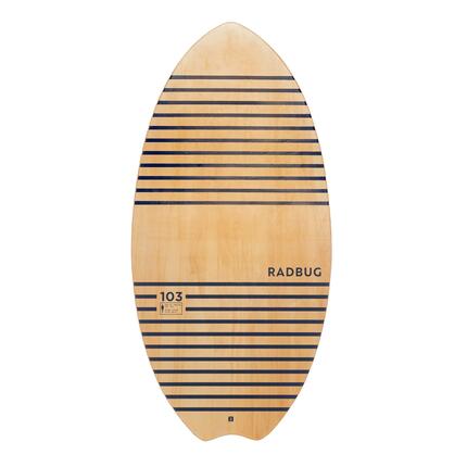 Skimboard 100 bois adulte
