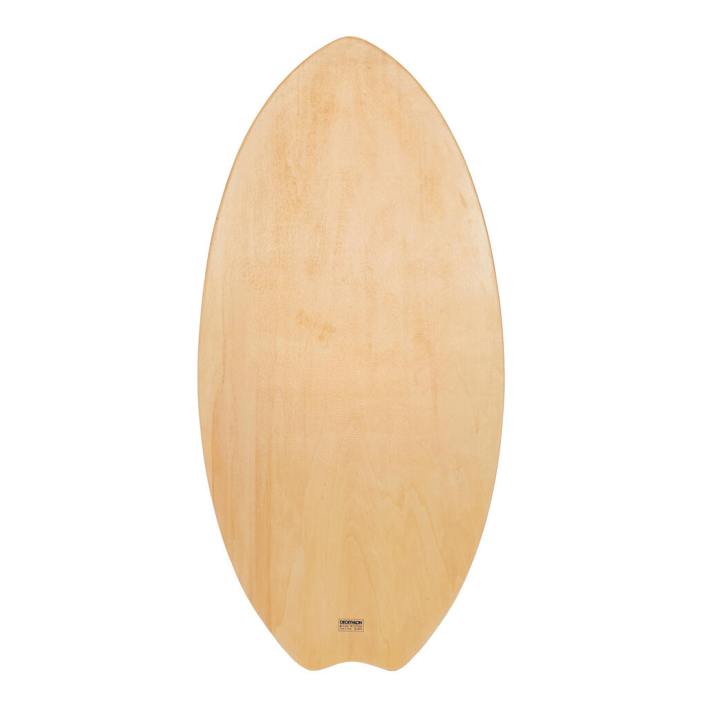 Lesena skimboard deska 100 za odrasle