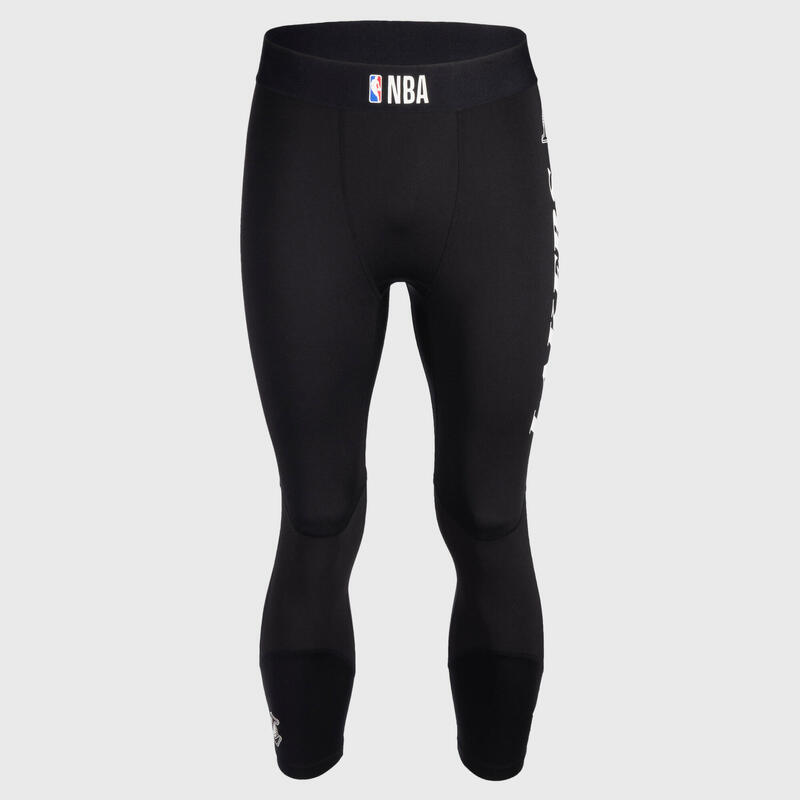 Men's Base Layer Capri Basketball Leggings - Black/NBA Los Angeles Lakers