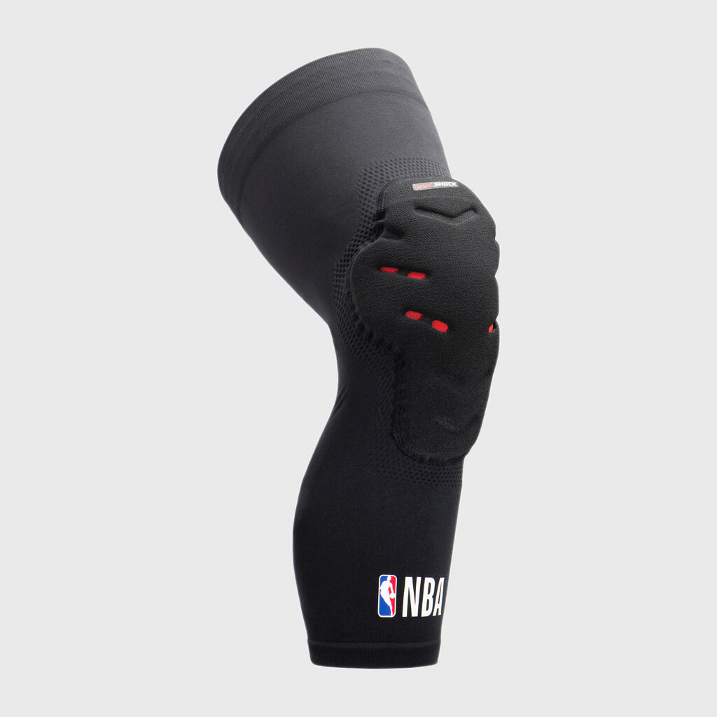 Kinder Kniebandage Basketball KP500 NBA Protector schwarz im Doppelpack