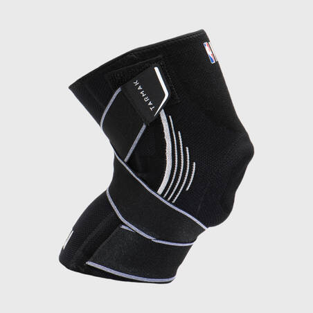 Adult Right/Left Knee Support Mid 500 NBA - Black