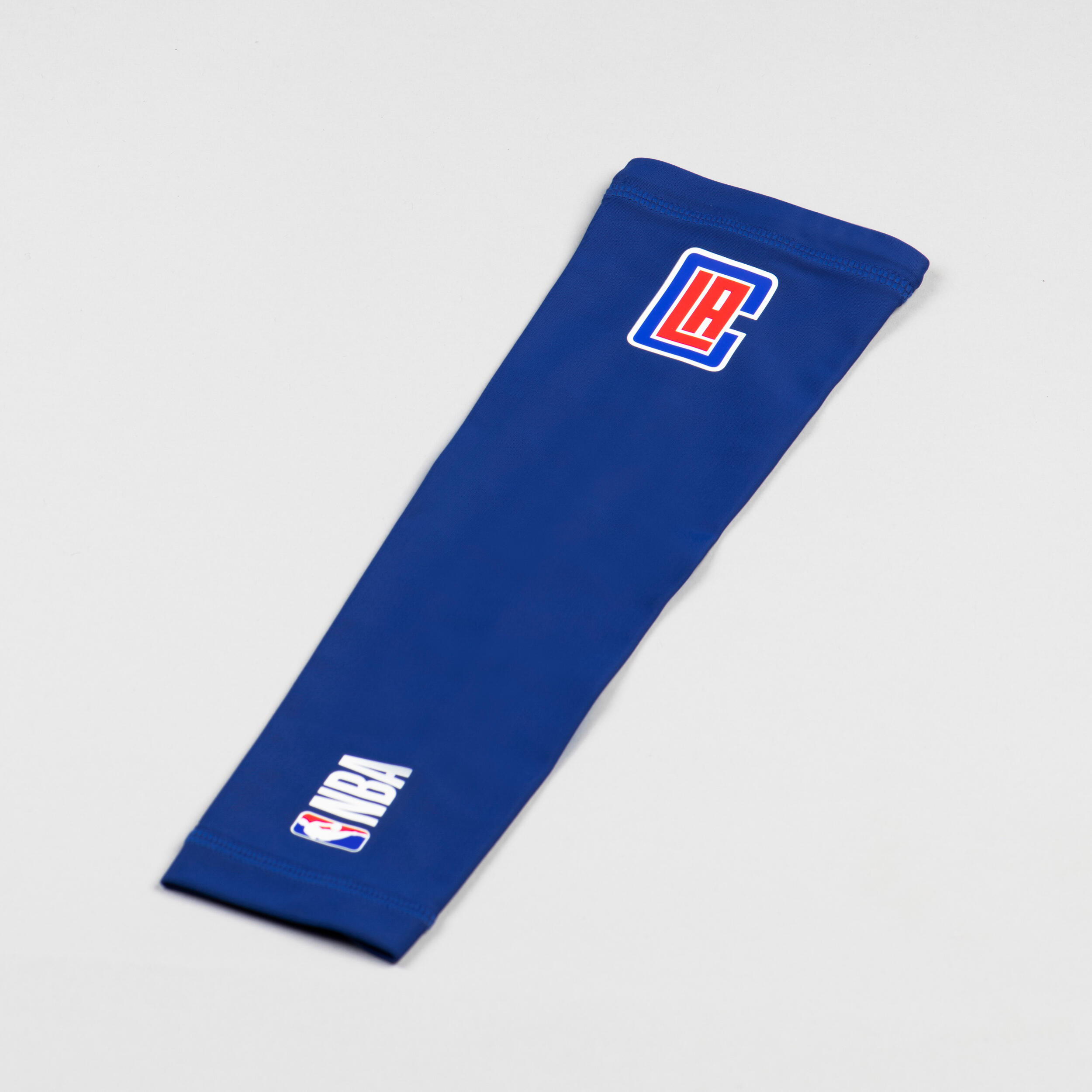 Kids' Basketball Elbow Guard E500 - Blue/NBA Los Angeles Clippers 4/10