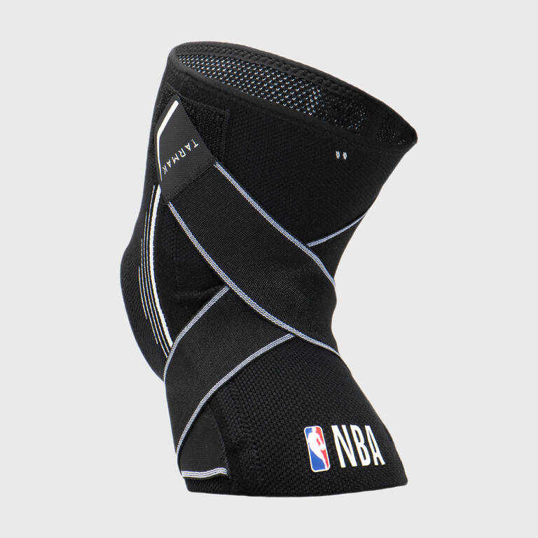 Deker Lutut Kanan/Kiri Dewasa Mid 500 NBA - Hitam