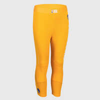 Colanți 3/4 Baschet 500 NBA GOLDEN STATE WARRIORS Galben Copii Baschet, Handbal, Volei, Rugby - Colanți 3/4 500 NBA Copii TARMAK - NBA x TARMAK
