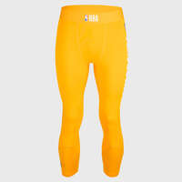 Colanți 3/4 Baschet 500 NBA GOLDEN STATE WARRIORS Galben Bărbați Baschet, Handbal, Volei, Rugby - Colanți 3/4 Baschet 500 NBA TARMAK - NBA x TARMAK