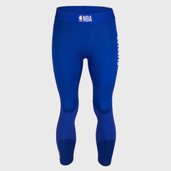 Men's Base Layer Capri Basketball Leggings - Blue/NBA Los Angeles Clippers