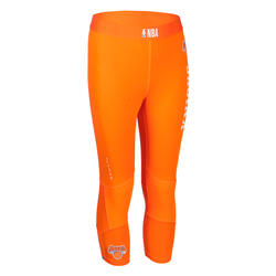 Boys'/Girls' Capri Basketball Leggings - Orange/NBA New York Knicks