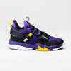 Kids' Basketball Shoes SS500M - Purple NBA Los Angeles Lakers