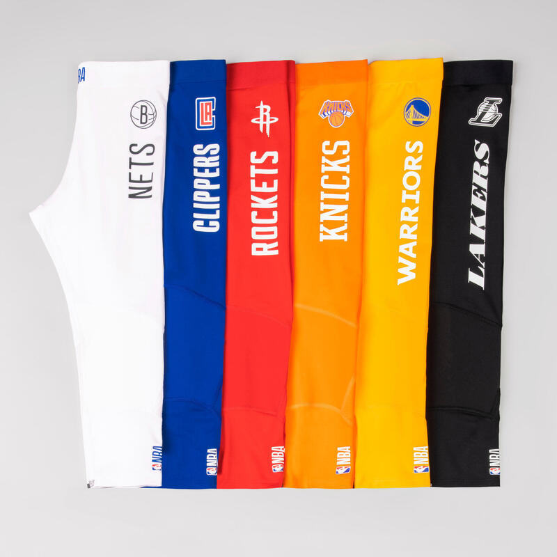 Pantaloni 3/4 basket junior NBA BROOKLYN NETS bianchi