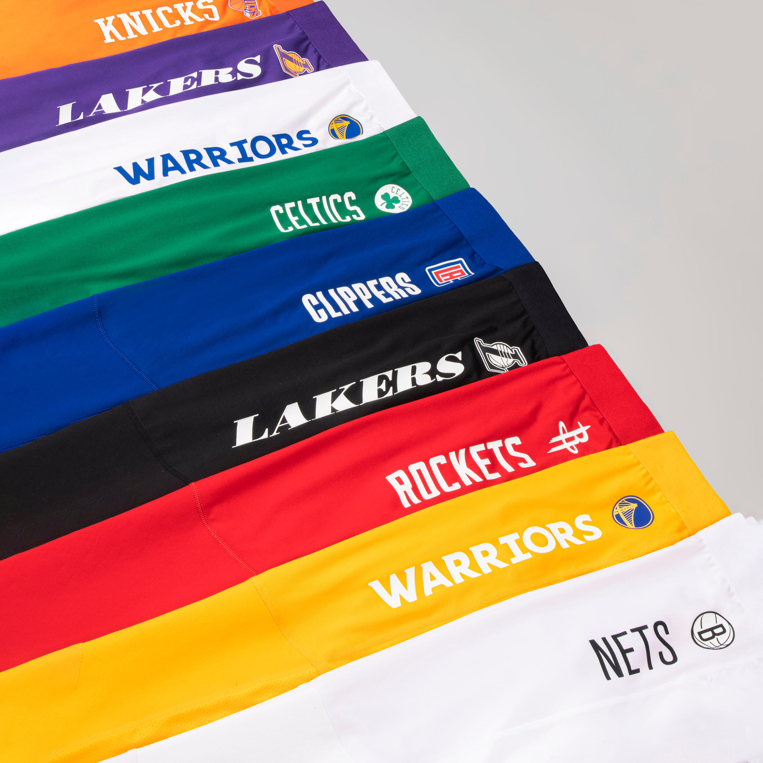 Mallas de baloncesto Adulto Tarmak NBA Golden State Warriors blancas 11/19