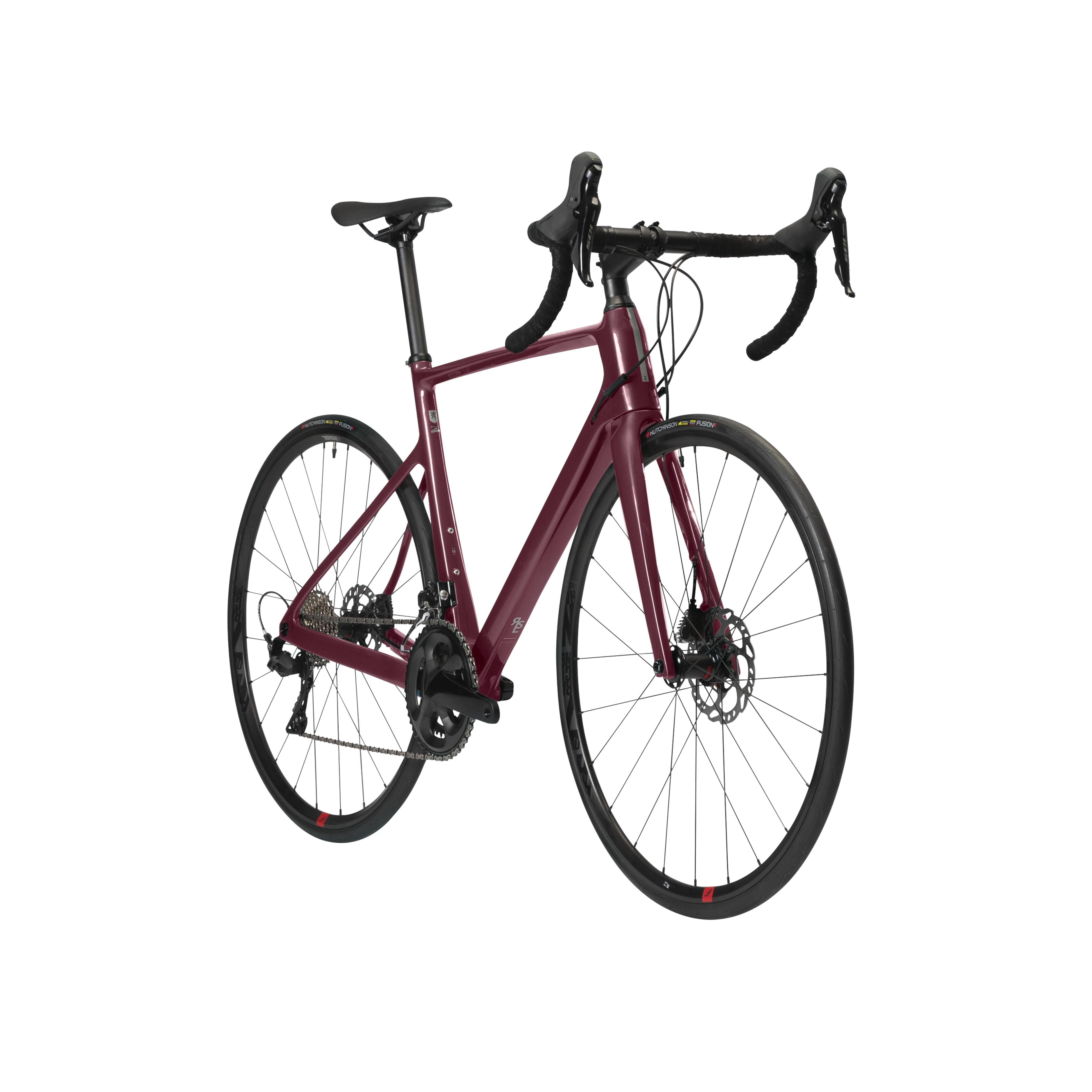 Women's EDR carbon Disc road bike shimano 105 burgundy