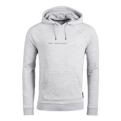 SWEAT-SHIRT A CAPUCHE DE BASKETBALL POUR HOMME H100 GRIS CLAIR GREATEST GAME