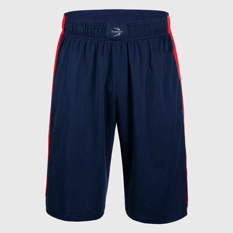 Basketballshorts SH500 Herren dunkelblau/rot Basketballshorts SH500 Herren dunkelblau/rot